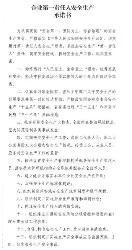 市產(chǎn)投集團(tuán)開展企業(yè)第一責(zé)任人安全生產(chǎn)承諾活動(dòng)(圖1)